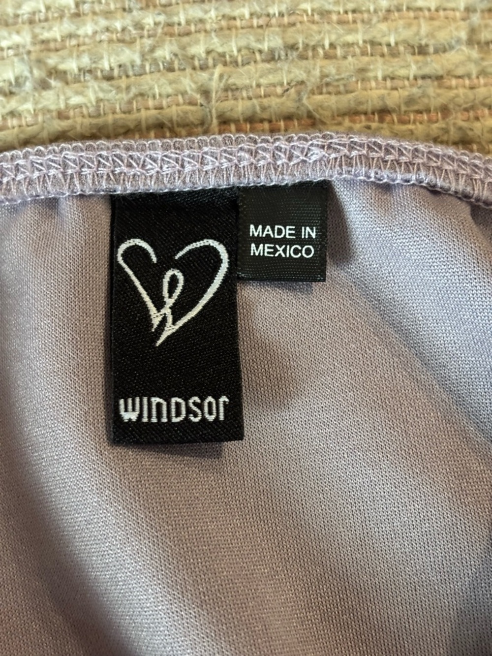 Windsor Lavender Spaghetti-Strap Ruched Mini Dress - Picture 5 of 6